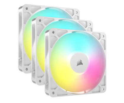 Wentylator do komputera CORSAIR RS120 ARGB White Triple Pack 3x120mm CO-9050185-WW